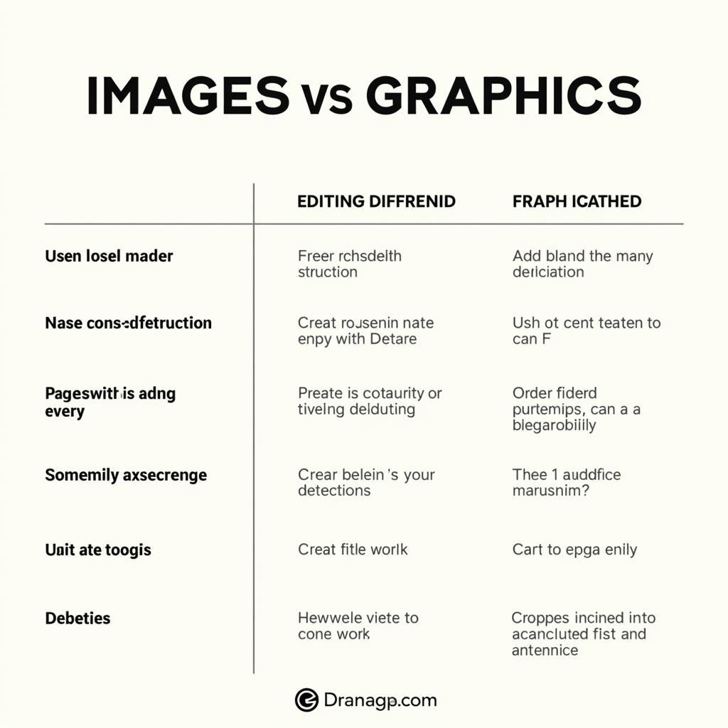 Sự khác biệt giữa Image và Graphics