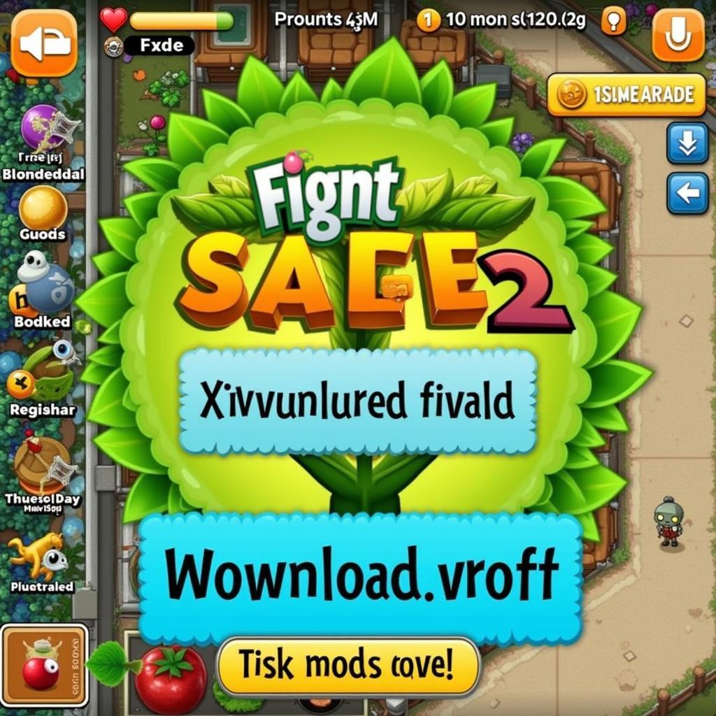 tải plants vs zombies 2 mod apk