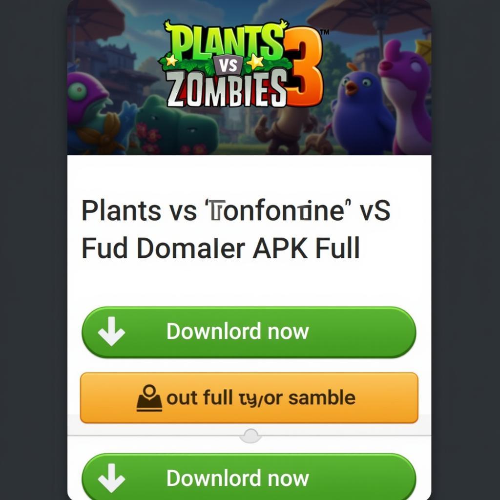 Tải Plants vs Zombies 3 APK Full