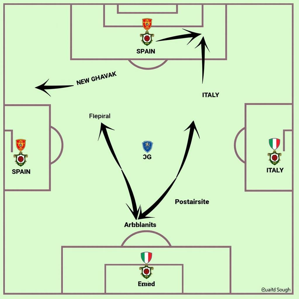 Tây Ban Nha vs Italia: Phân tích chiến thuật