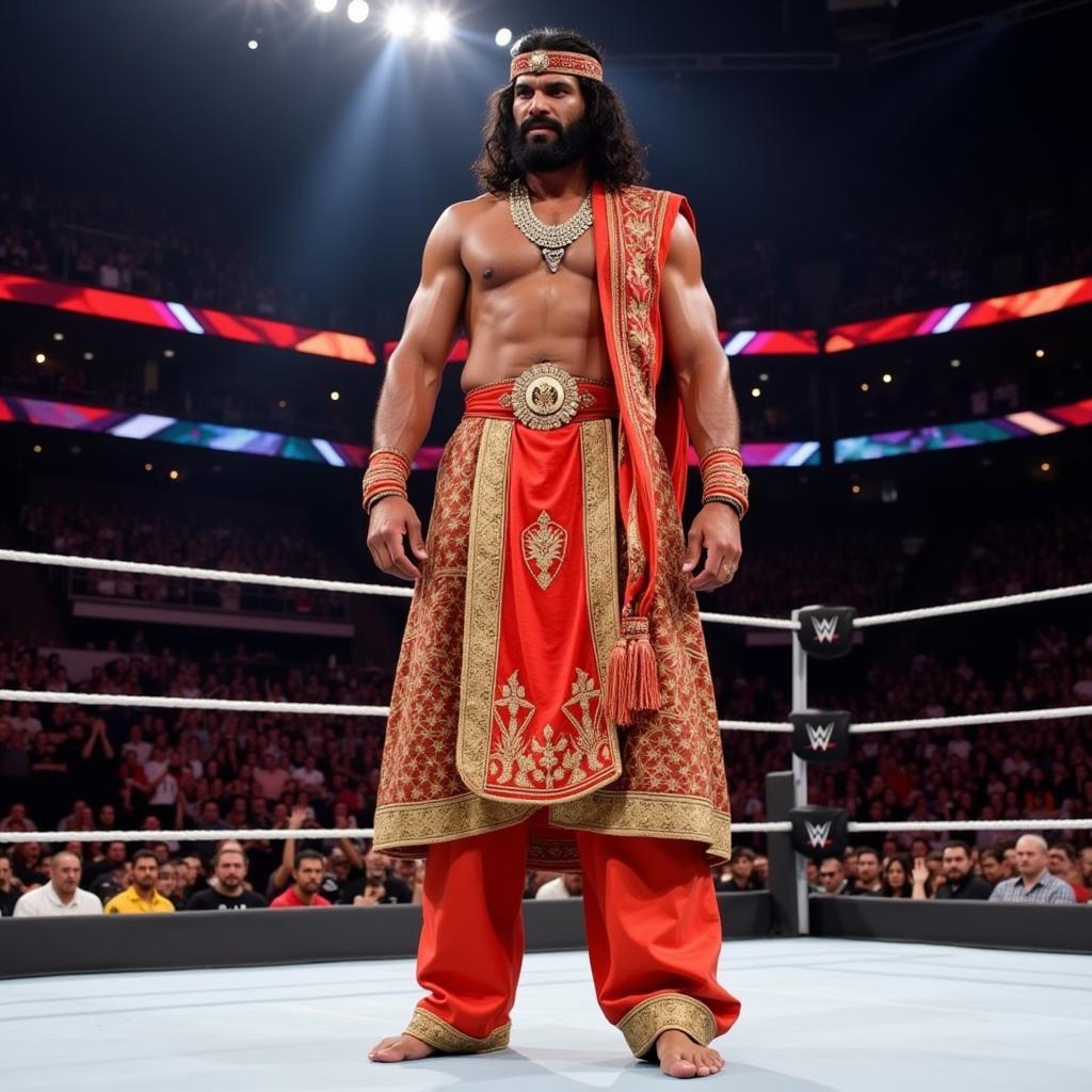 The Great Khali trên sàn đấu WWE