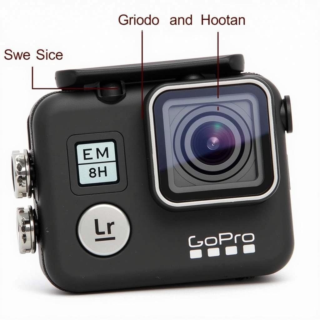 Thiết kế SJ7000 và GoPro