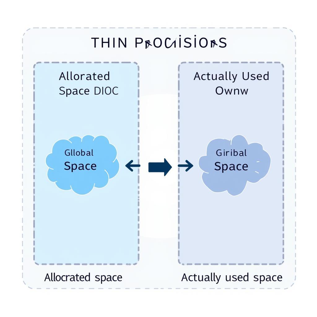 Mô hình Thin Provisioning