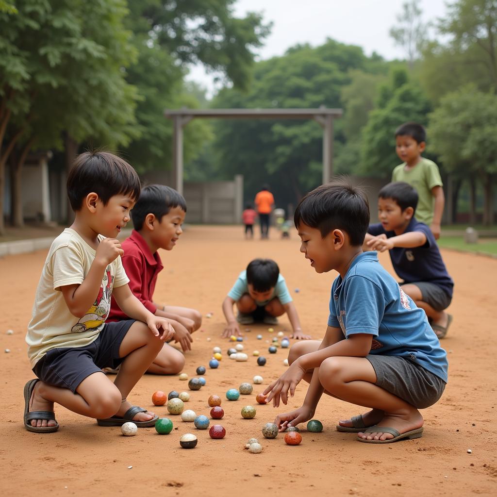 Lịch sử thôn đá bắn