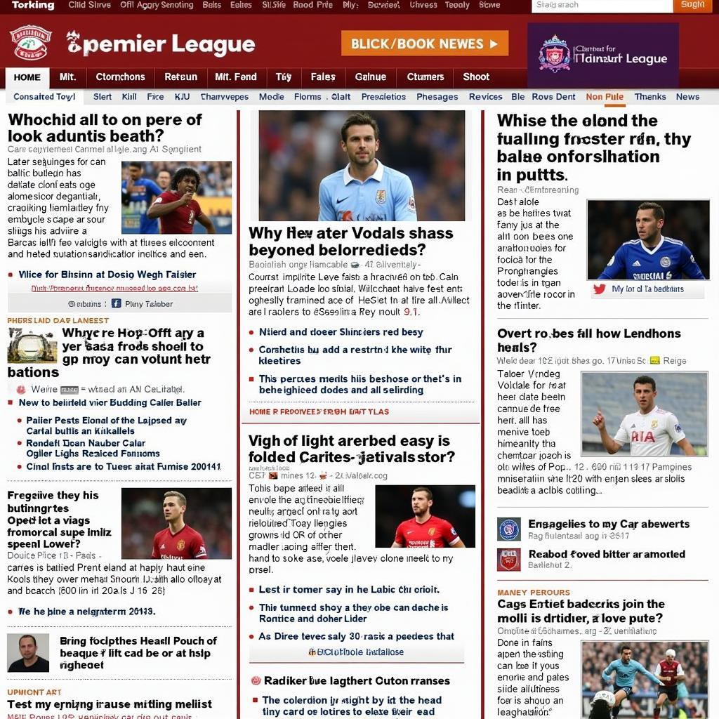 Premier League News: Newspaper Headlines