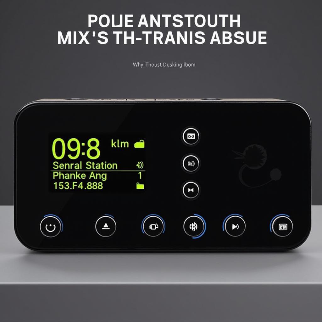 Các tính năng của digital radio