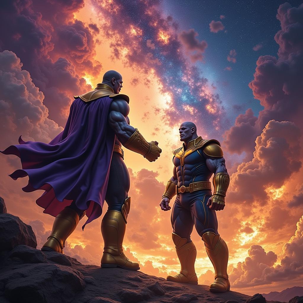 Toaa vs Thanos: Cuộc Đối Đầu Định Mệnh