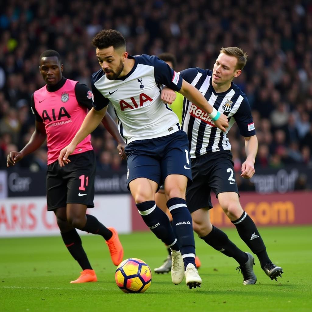 Tottenham và Newcastle đối đầu nảy lửa