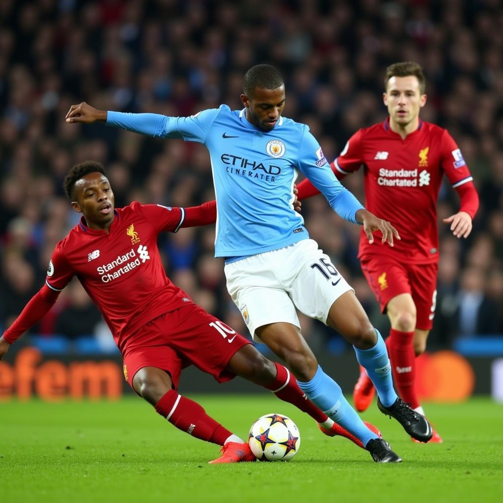 Trận đấu đỉnh cao Liverpool vs Manchester City