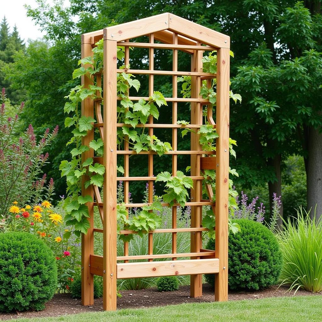 Hình ảnh trellis trong sân vườn