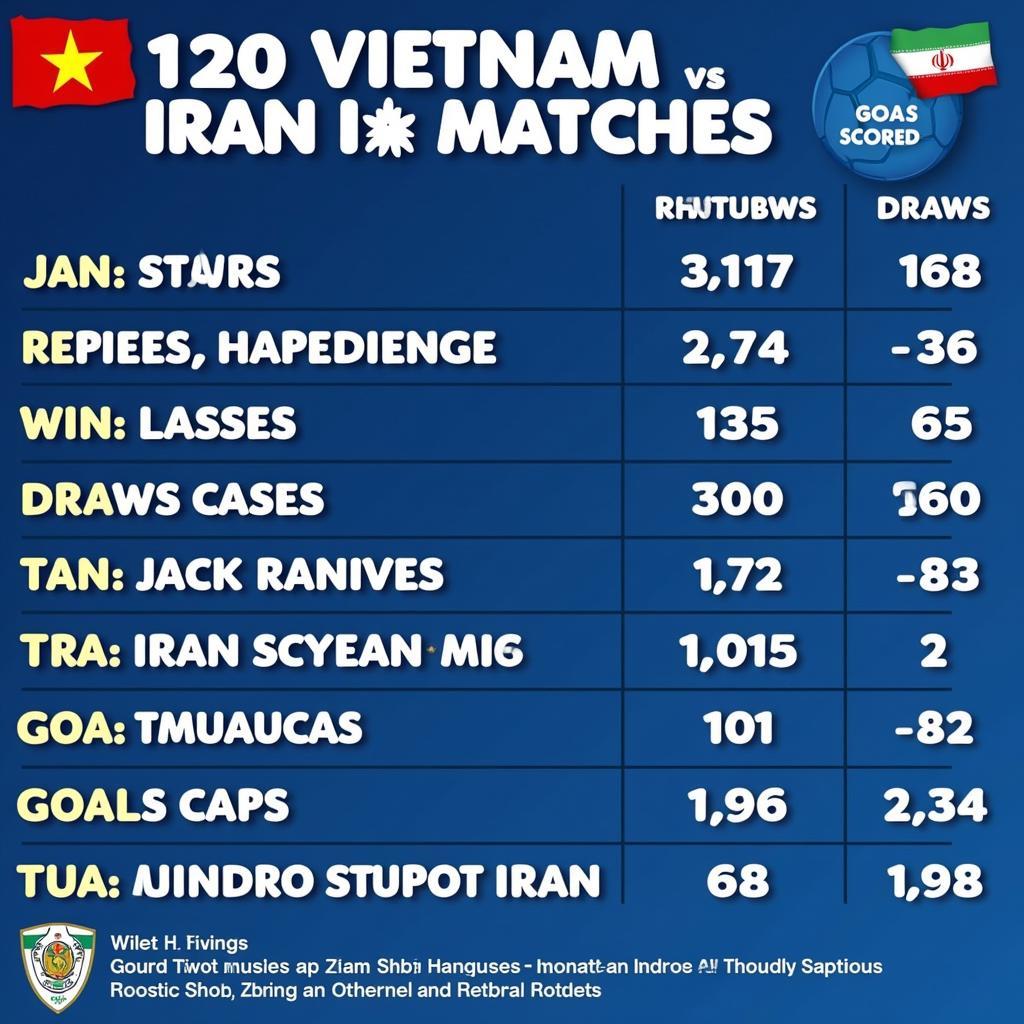 Lịch sử đối đầu U20 Việt Nam và Iran