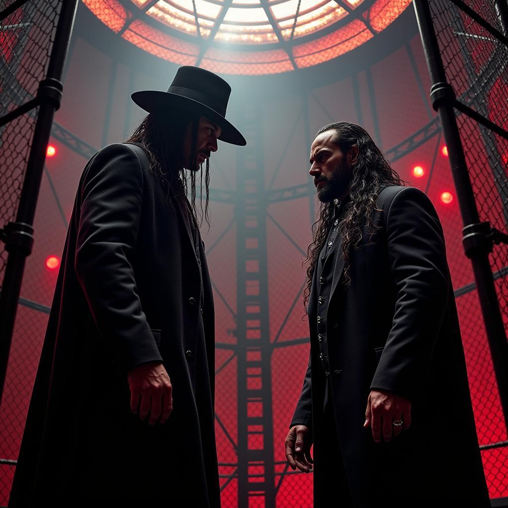 Undertaker và Kane tại sự kiện Hell in a Cell