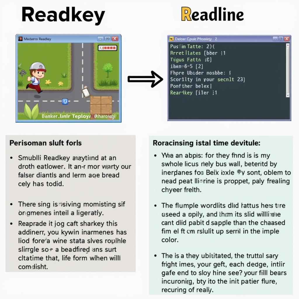 Ứng dụng Readkey và Readline