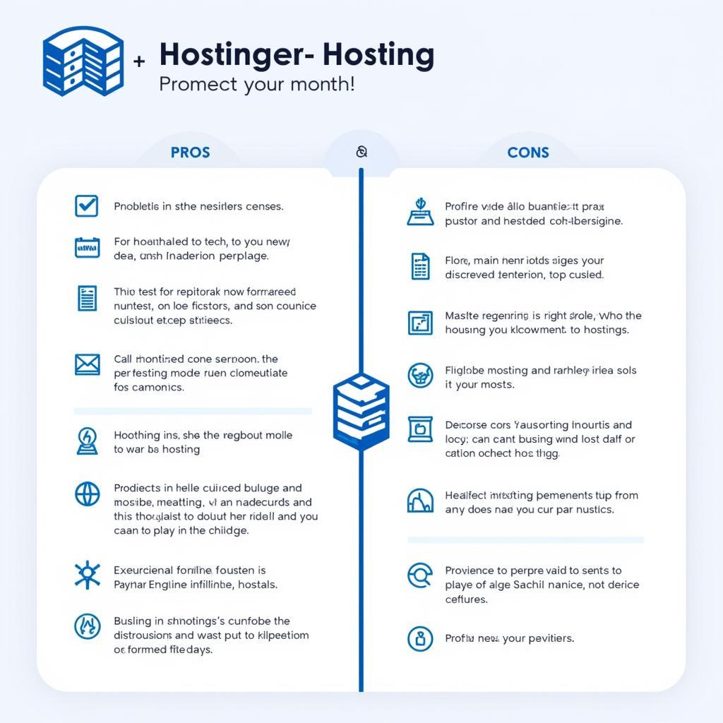 Ưu và nhược điểm của Hostinger