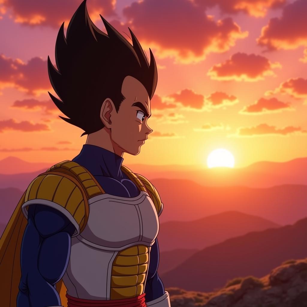 Vegeta hướng về tương lai