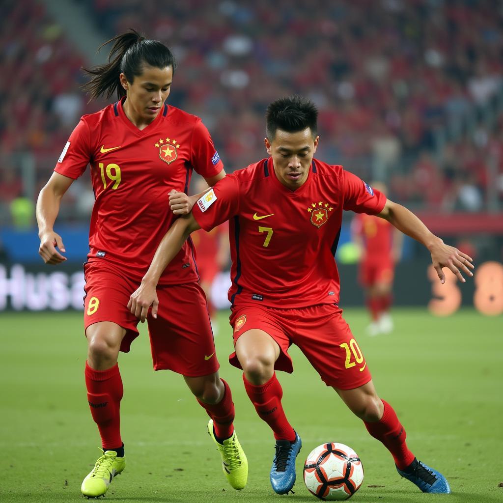 Vietnam vs China Football Match