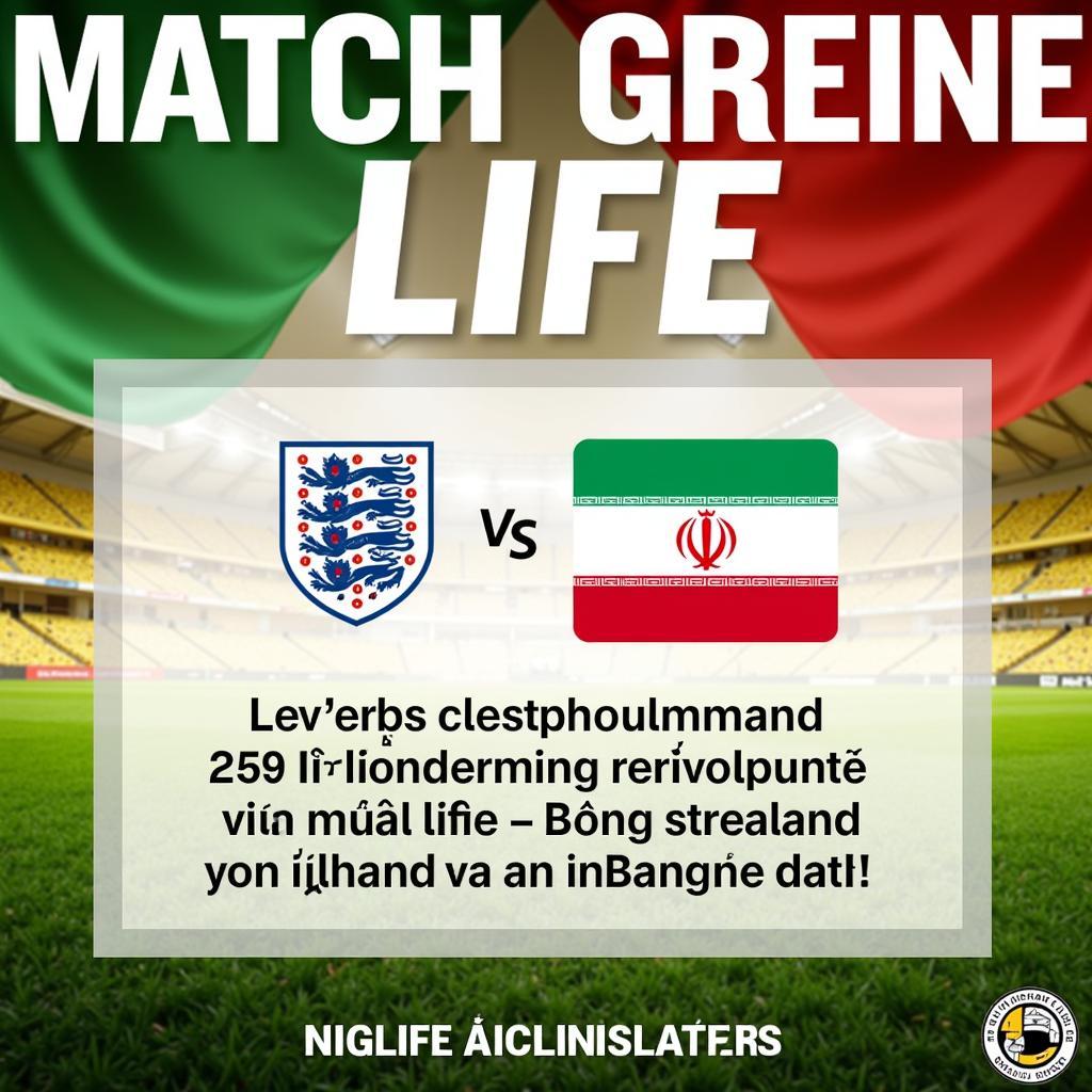 Watch England vs Iran Live