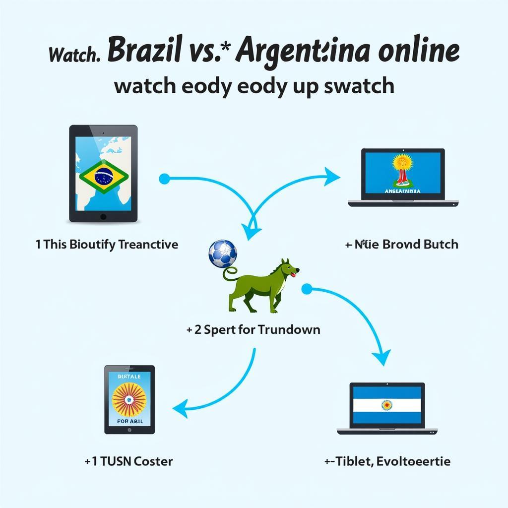 Xem trực tuyến Brazil vs Argentina