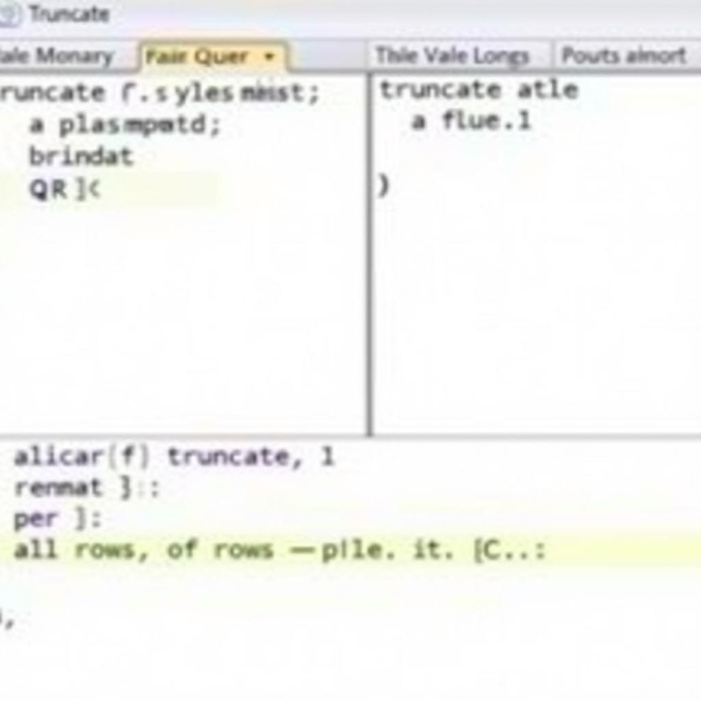 Xóa toàn bộ dữ liệu trong SQL bằng lệnh TRUNCATE