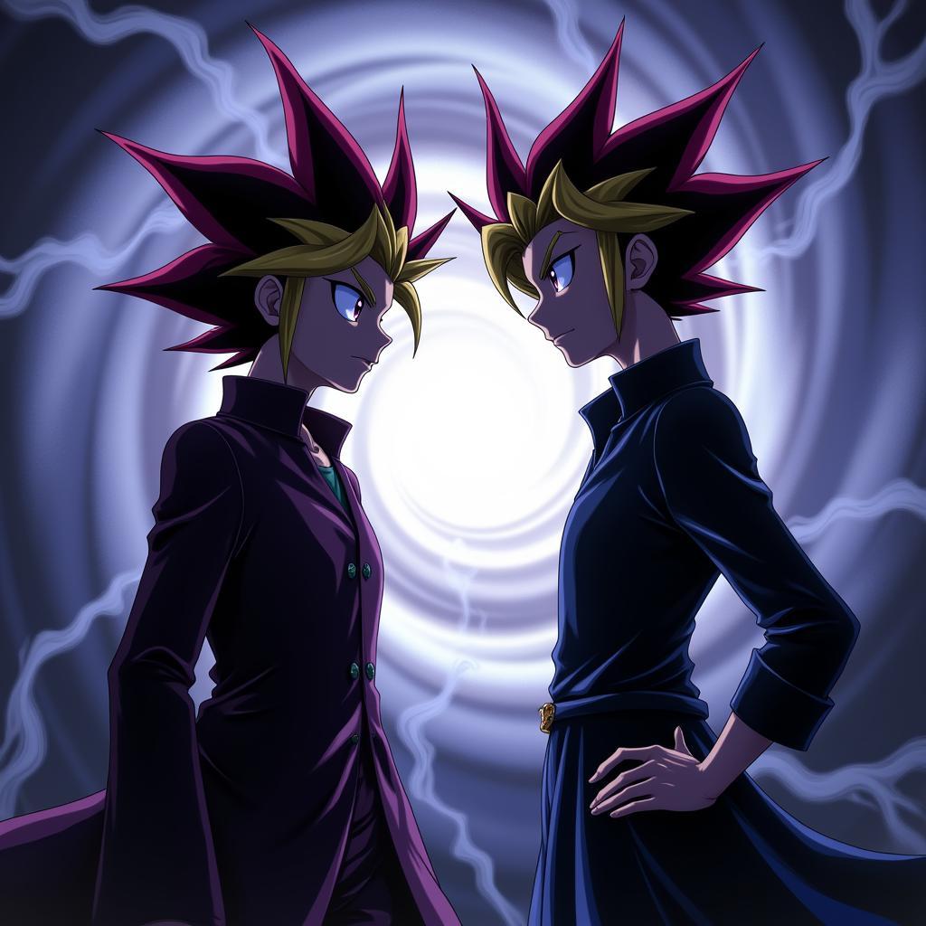 Yugi vs Atem: Trận Quyết Đấu Định Mệnh Của Hai Linh Hồn Bậc Thầy Bài Của Yu-Gi-Oh!