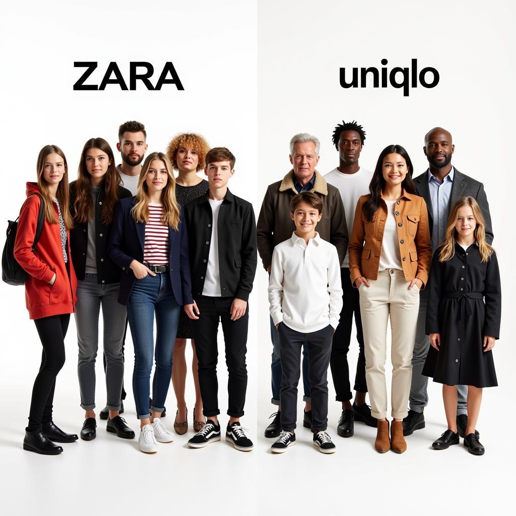 Zara và Uniqlo: Chân dung khách hàng