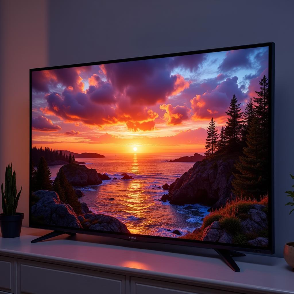 Hình ảnh 4K HDR với độ tương phản cao