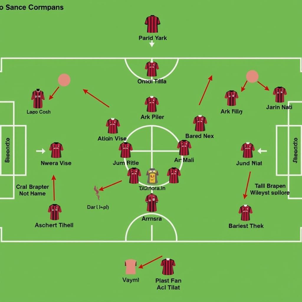 AC Milan của Arrigo Sacchi sử dụng chiến thuật đá diamond