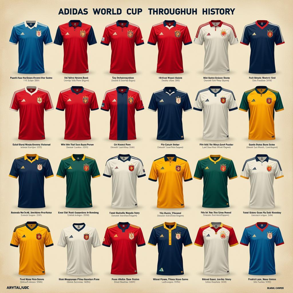 Lịch sử Adidas tại World Cup