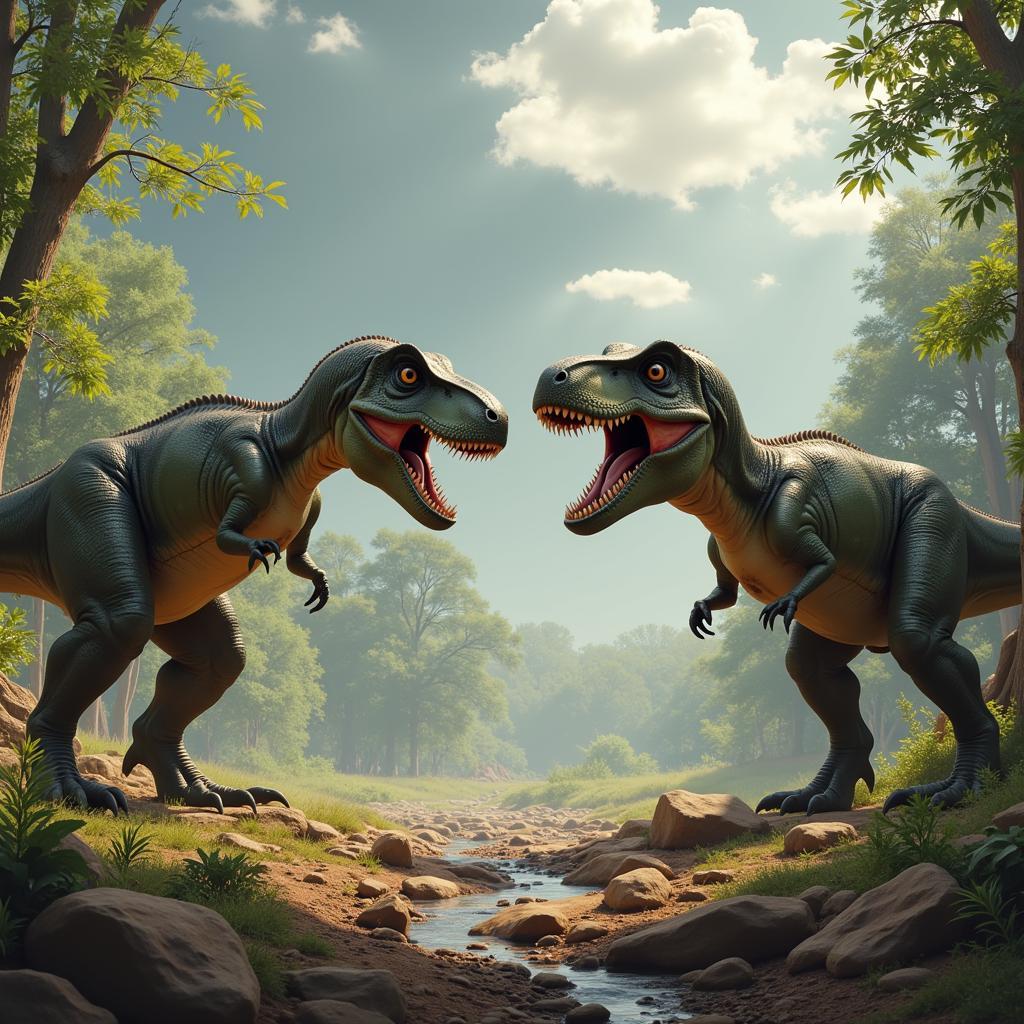 Allosaurus vs T Rex: Đối đầu