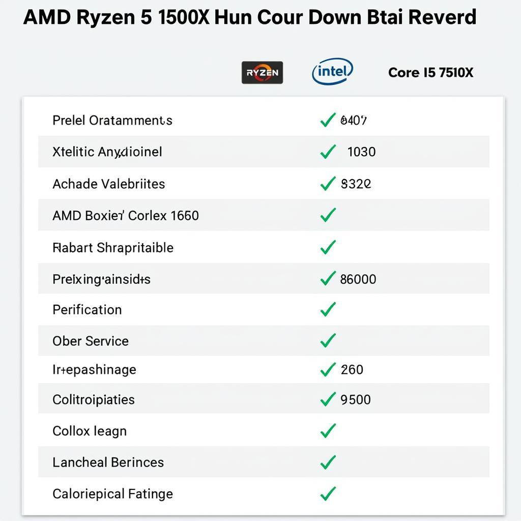 AMD Ryzen 5 1500X vs Intel Core i5 7400 Final Verdict