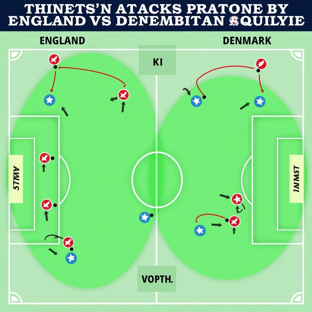 Phân tích chiến thuật Anh vs Đan Mạch