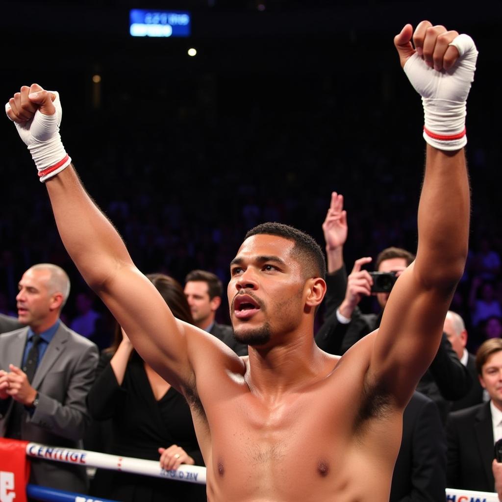 Anthony Joshua chiến thắng Andy Ruiz trong trận tái đấu