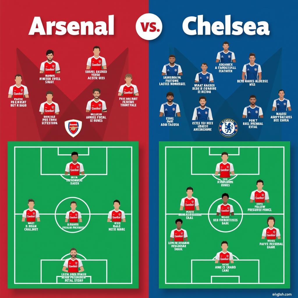 Arsenal vs Chelsea: Chiến Thuật và Lối Chơi