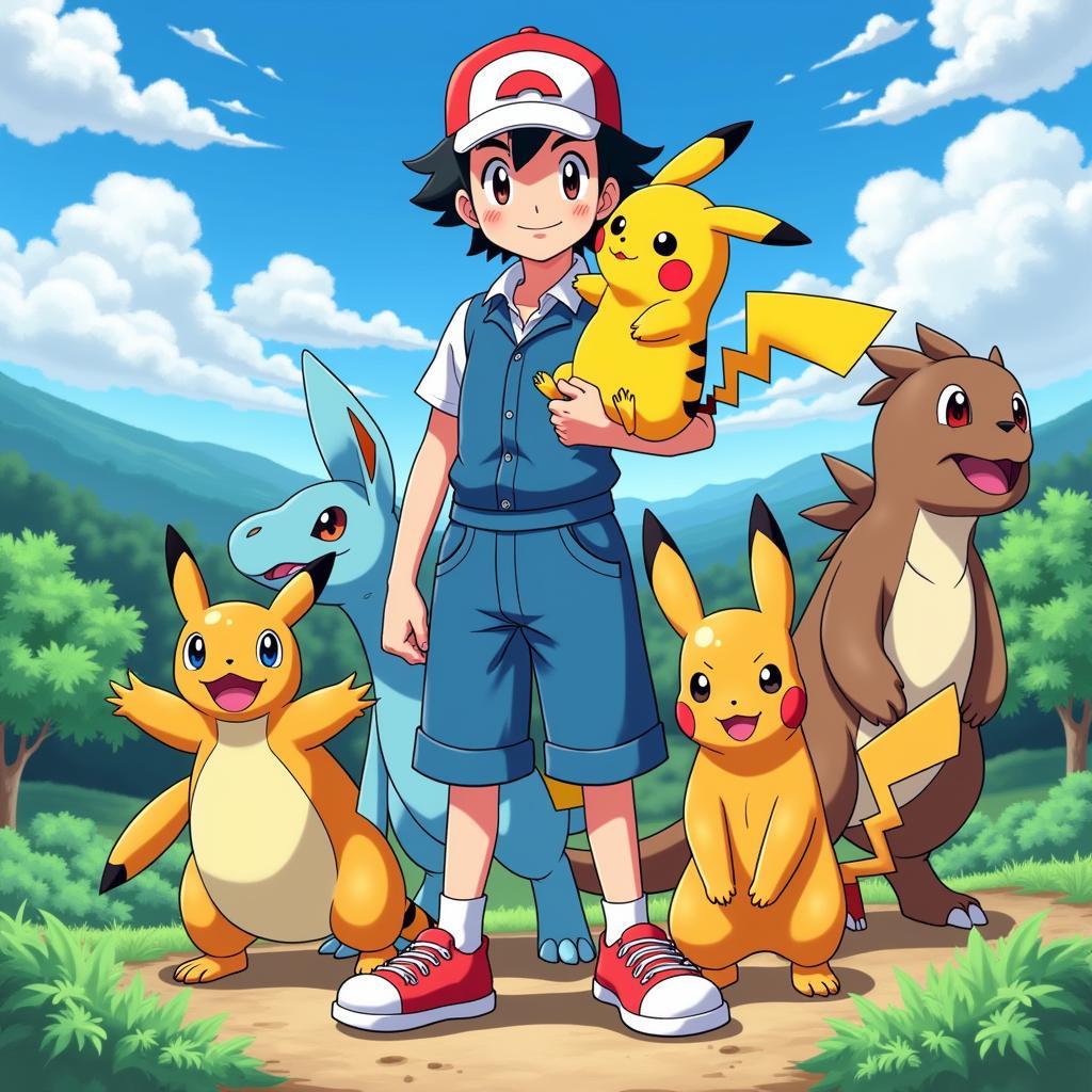 Ash Ketchum trên hành trình trở thành Bậc Thầy Pokémon