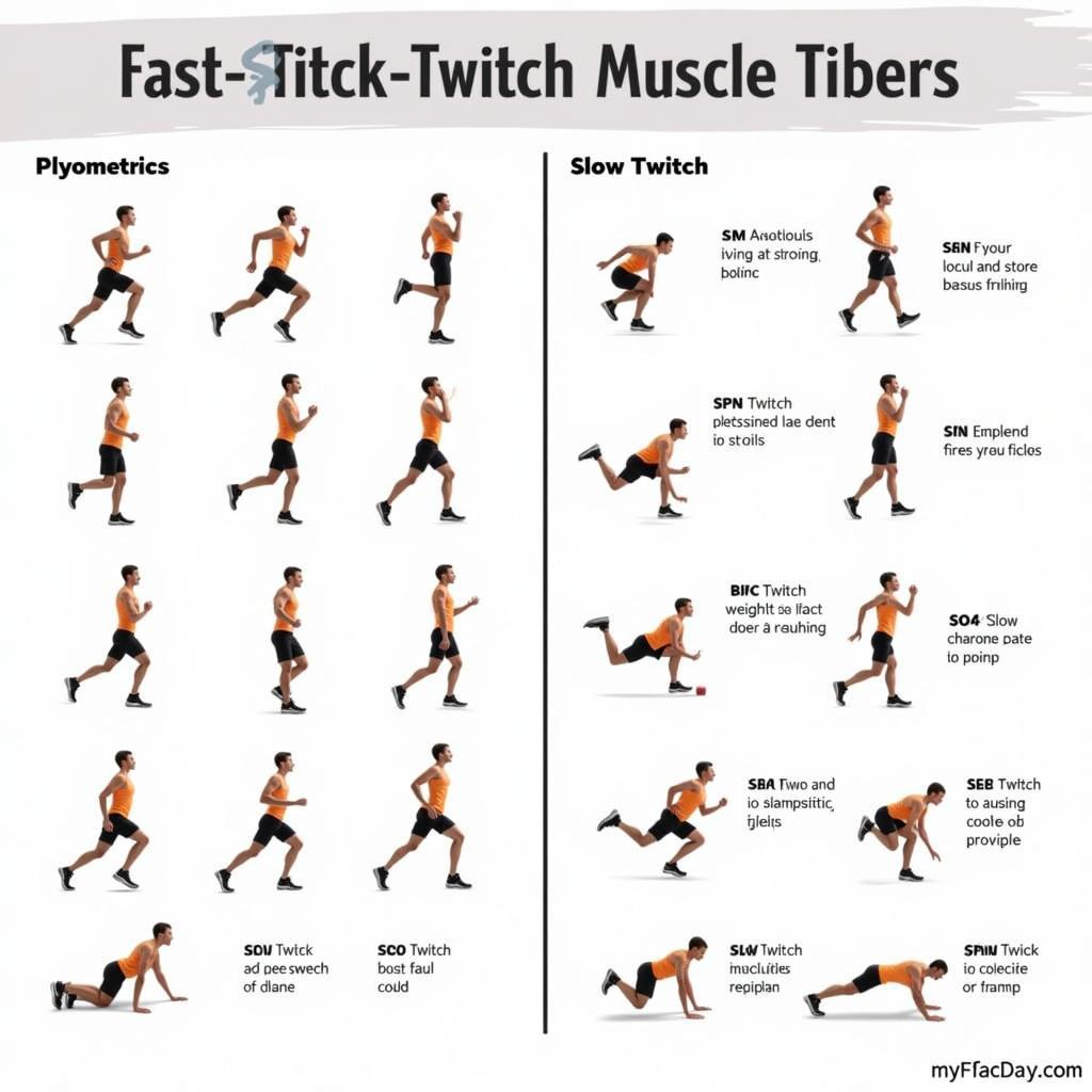 Bài tập phát triển Fast Twitch và Slow Twitch