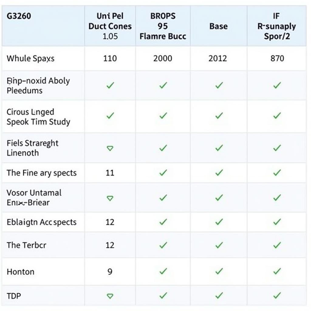 Bảng so sánh chi tiết G3260 vs i5 3470