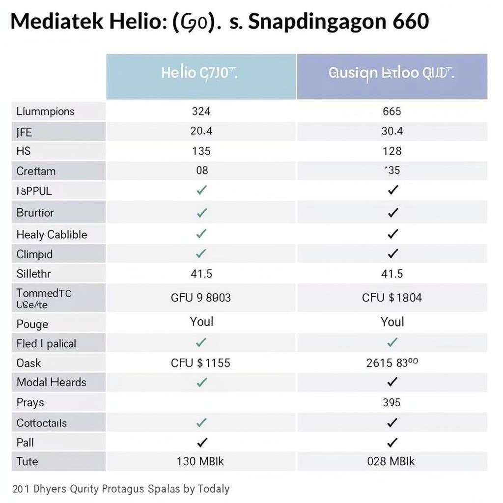 Bảng so sánh chi tiết Mediatek Helio G90T và Snapdragon 660