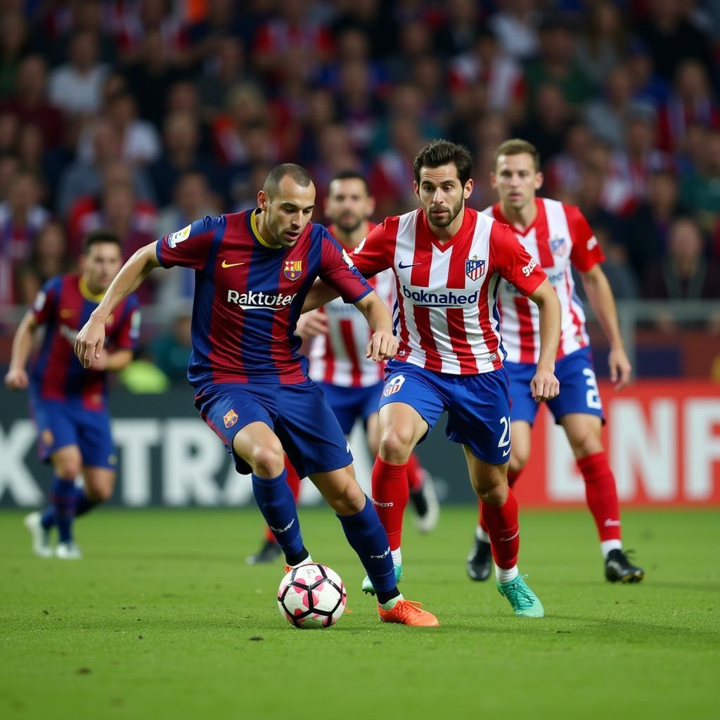 Barca vs Atletico Madrid 2014 Champions League Highlights