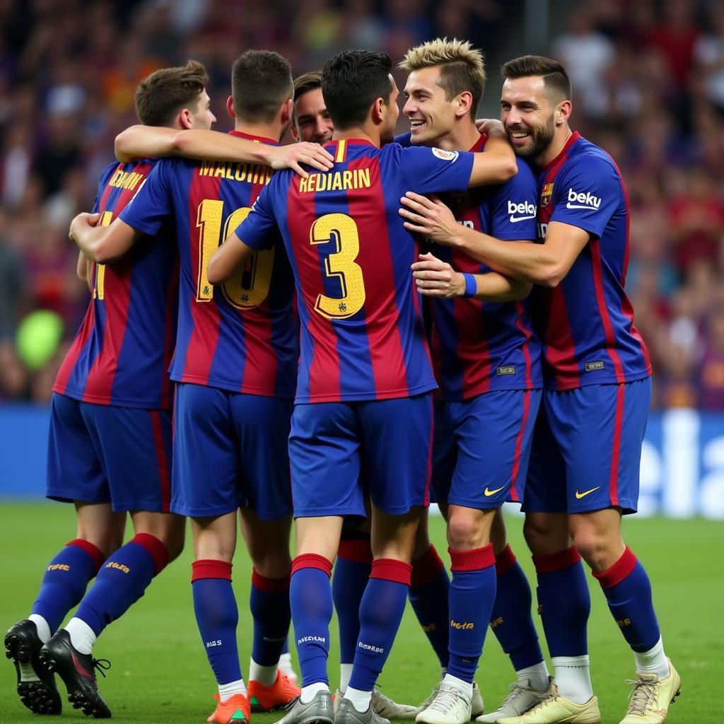 Barcelona khẳng định vị thế trong trận đấu với Juventus