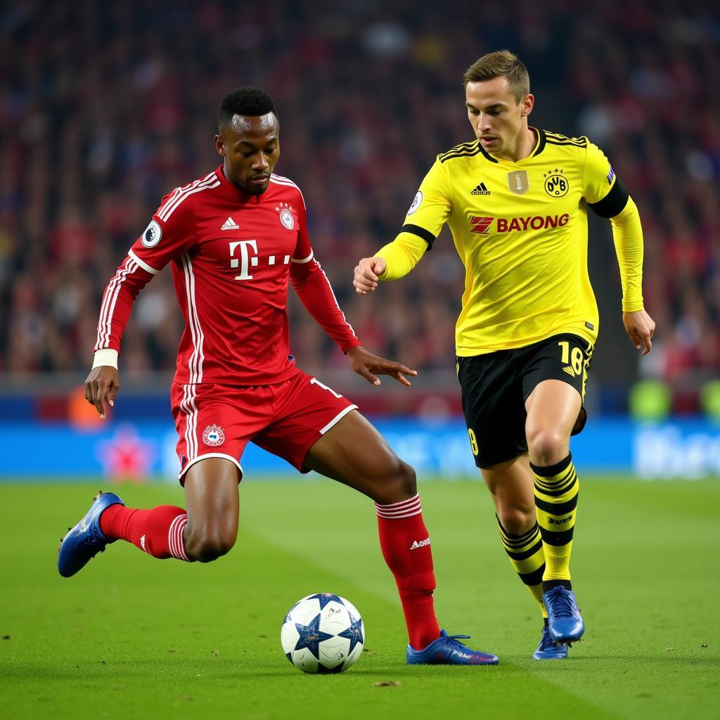 Bayern Dortmund ngôi sao tại C1