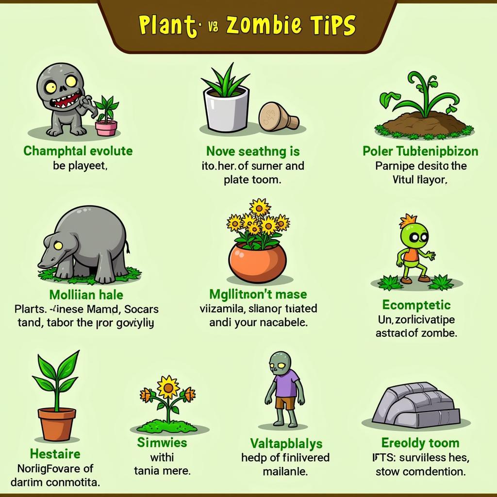 Tips for playing Plants vs Zombies