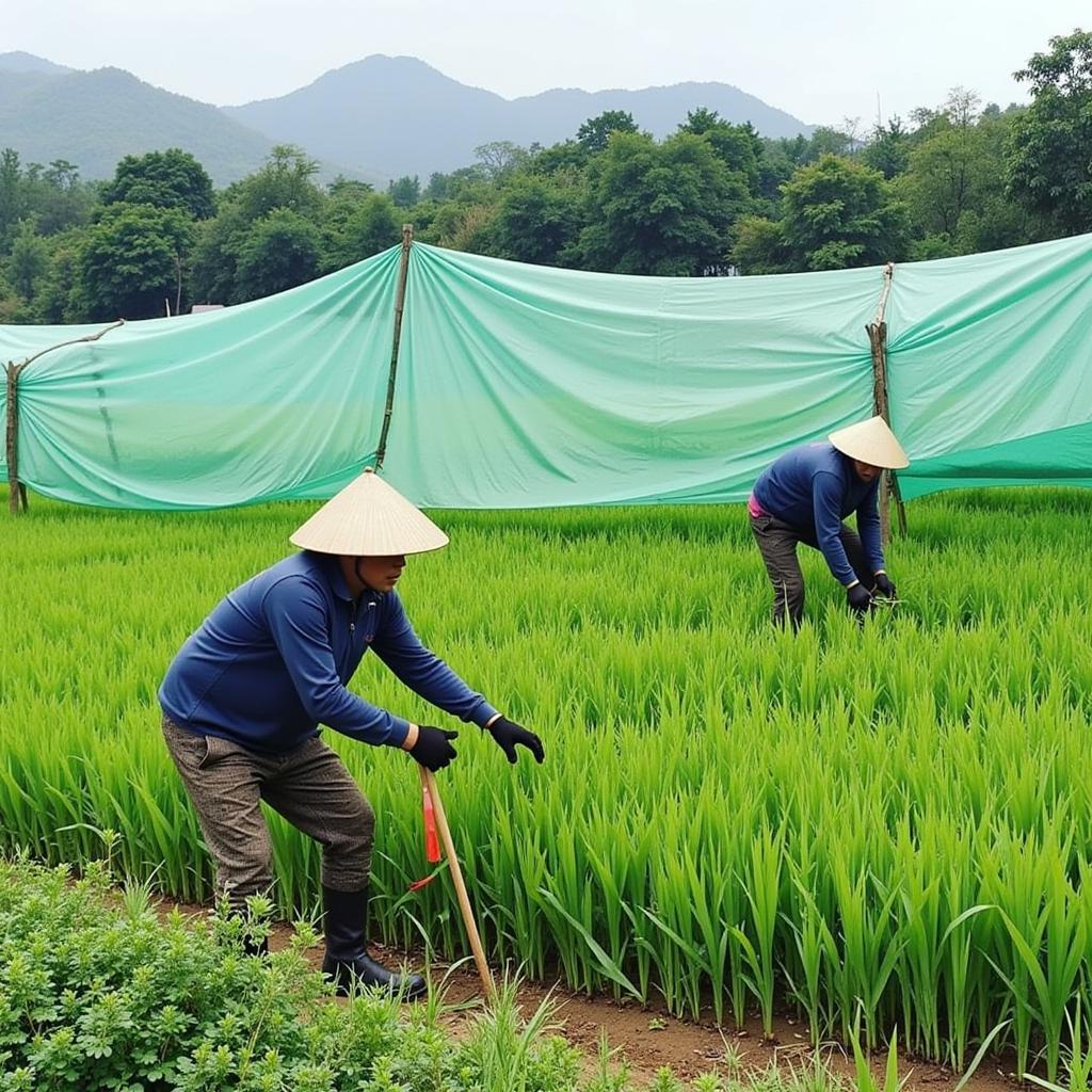 Biện pháp phòng chống mưa đá Hà Giang