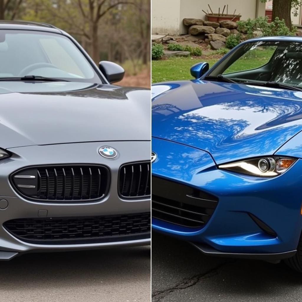 So sánh thiết kế BMW Z3 và Mazda MX-5