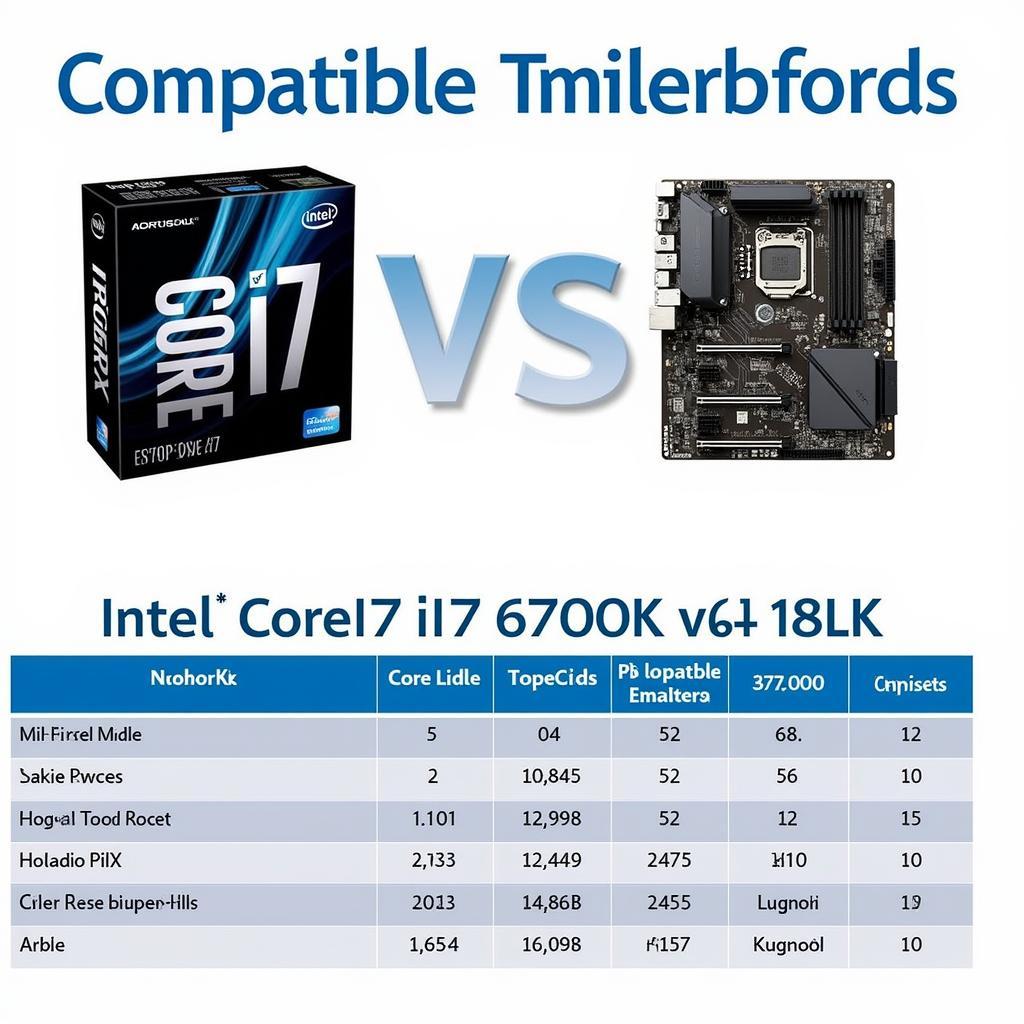 Bo mạch chủ tương thích với Intel Core i7 6700k và 4790k