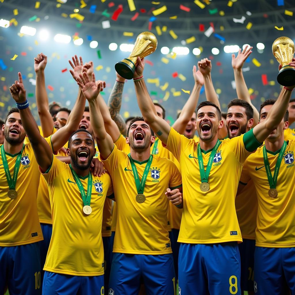 Brazil Vô Địch World Cup