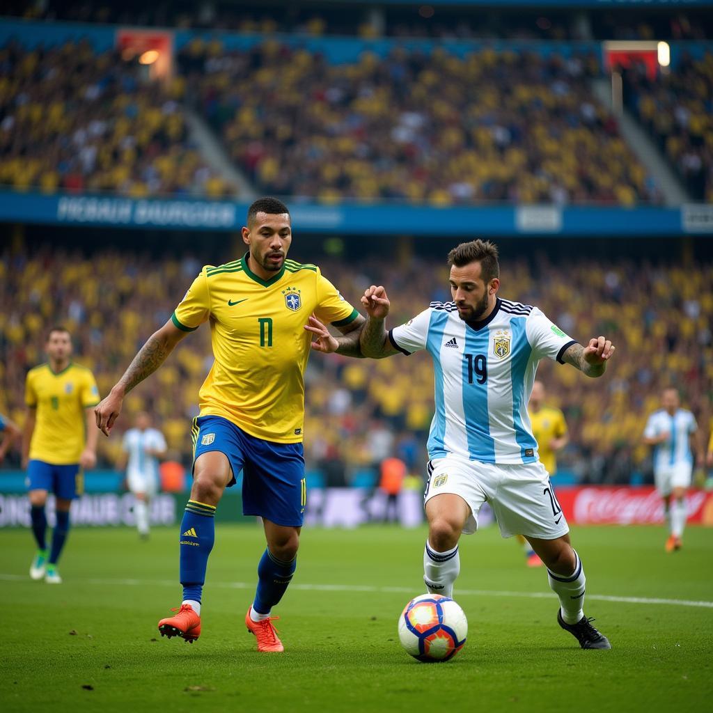 Brazil vs Argentina: Kinh điển Nam Mỹ