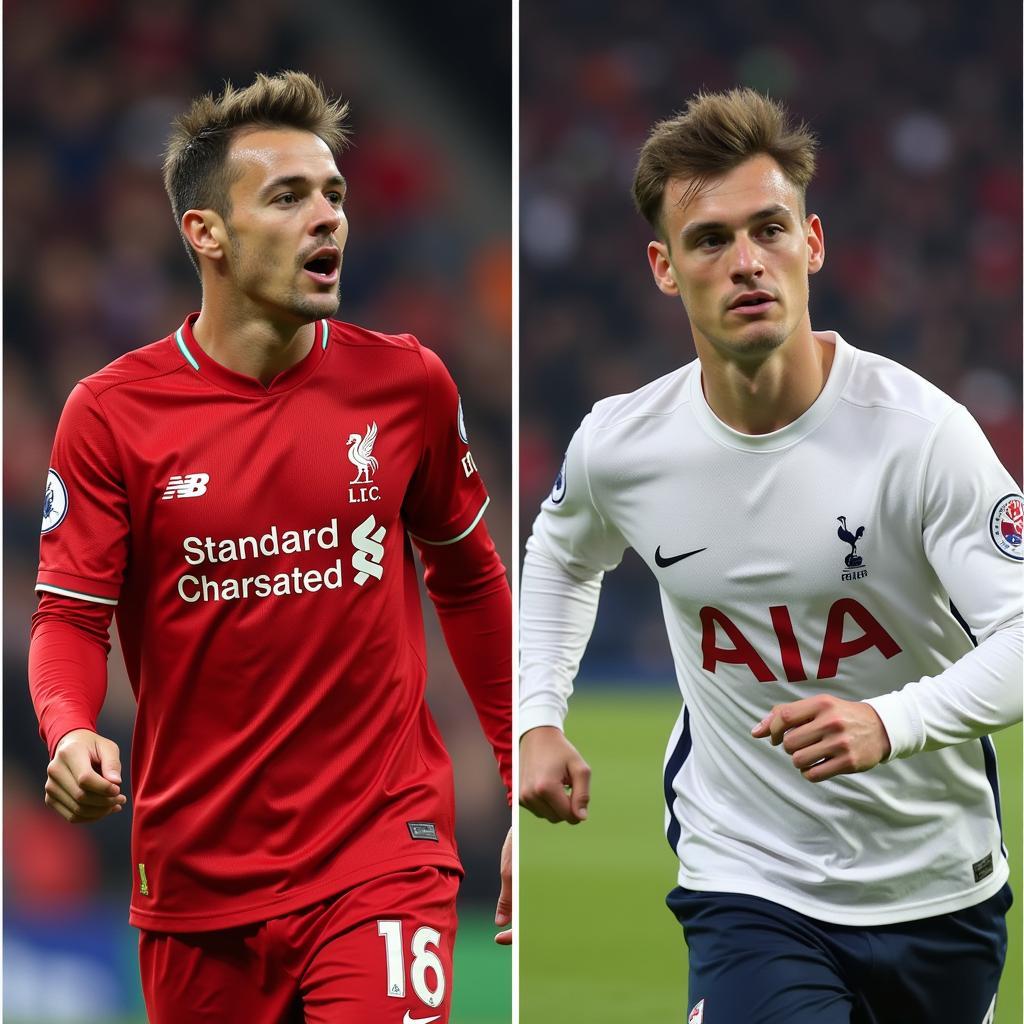 Cầu thủ ngôi sao Liverpool vs Tottenham