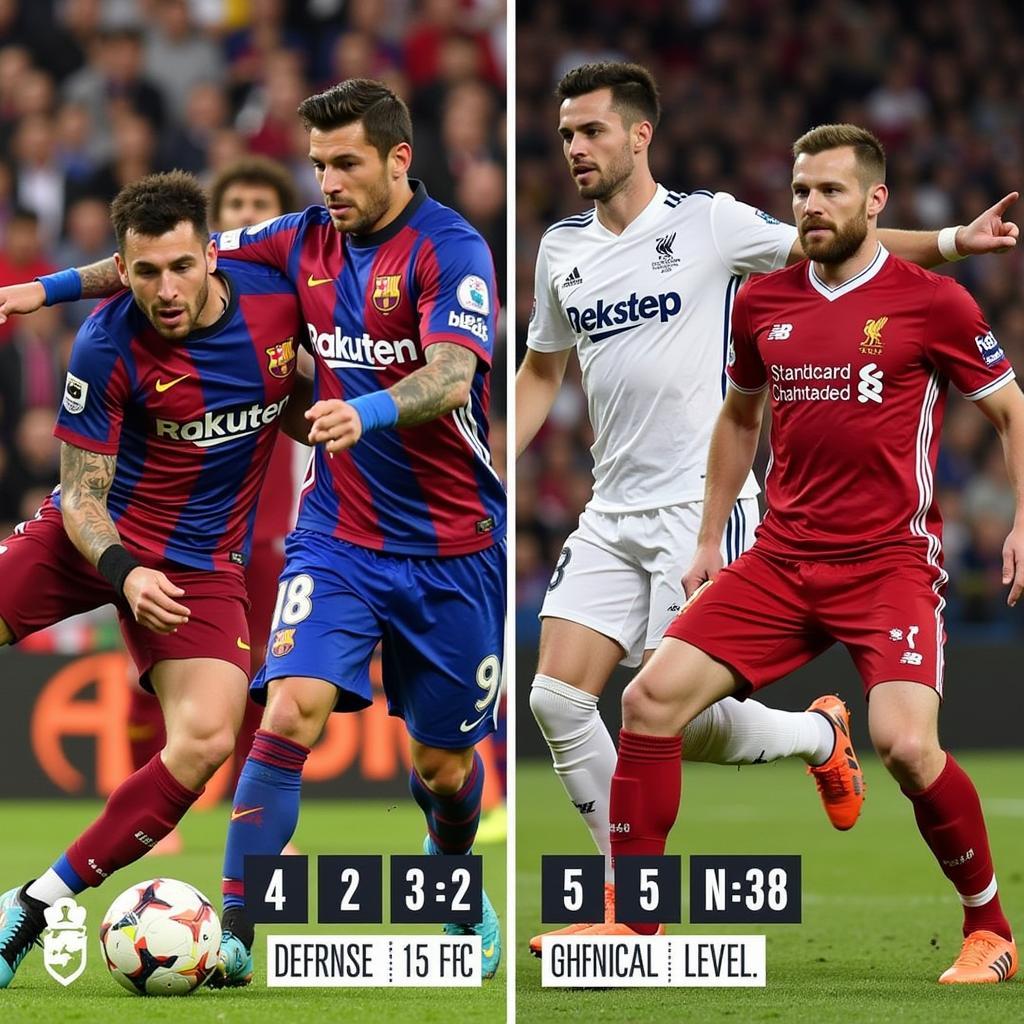 Cầu thủ nổi bật FCB vs Liverpool