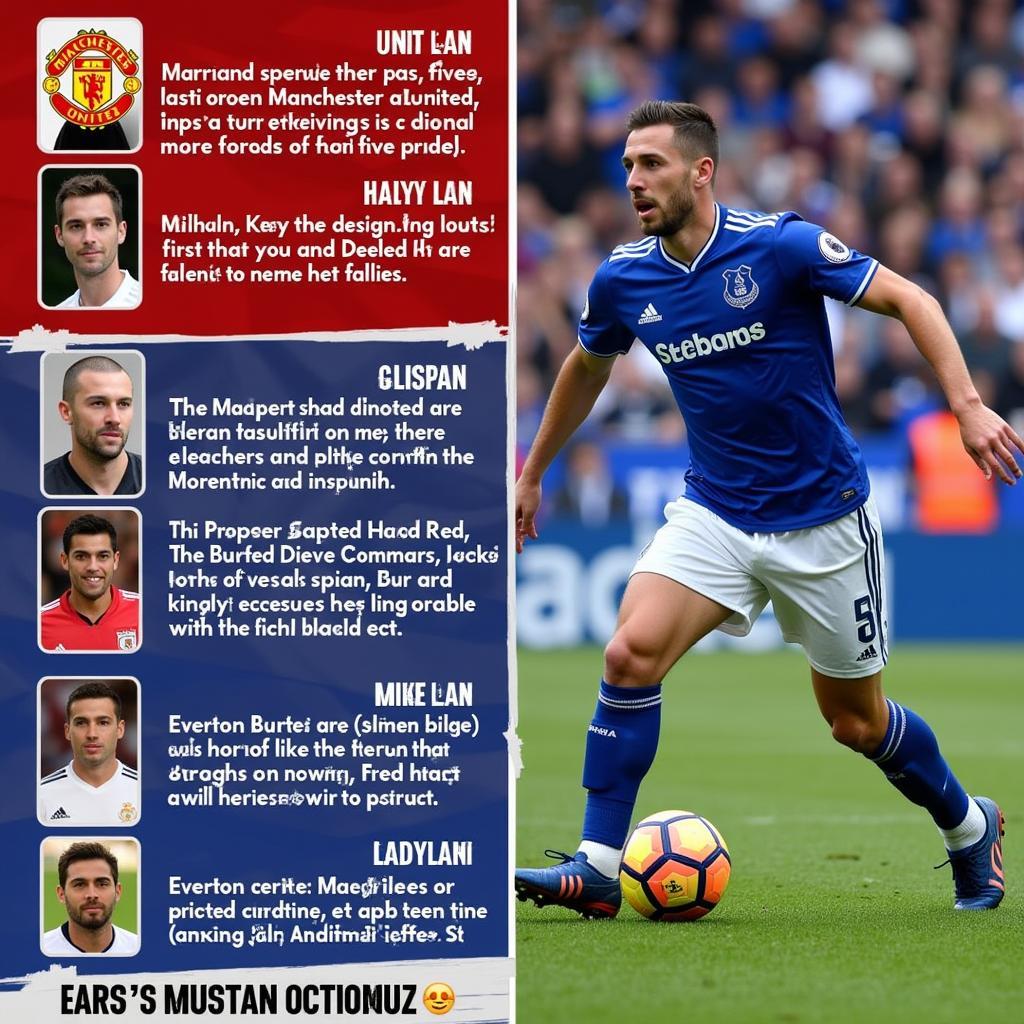 Cầu thủ nổi bật trong trận MU vs Everton