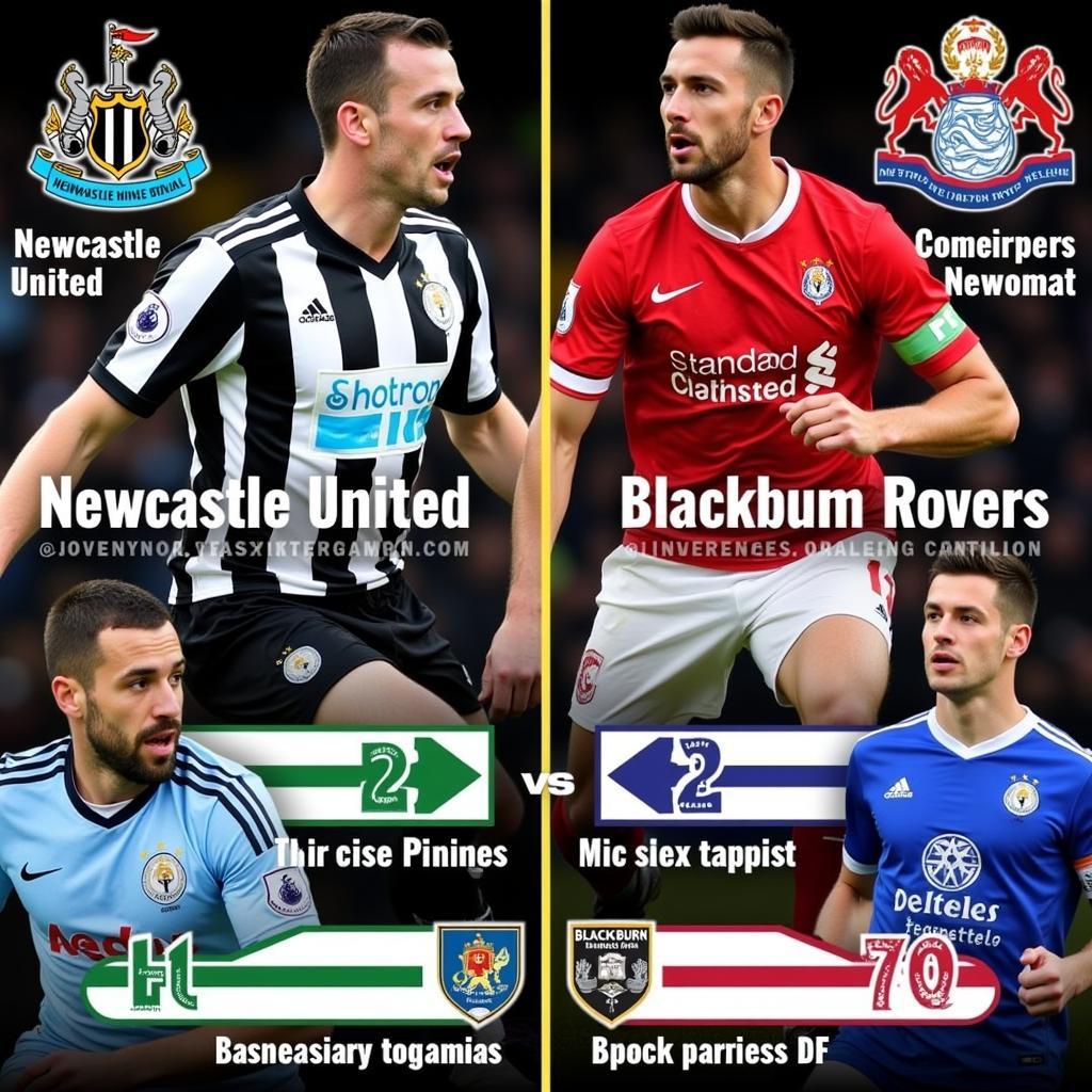 Cầu Thủ Tỏa Sáng Newcastle Blackburn